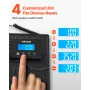 Digital Postal Scale, 20 g/100 g Dual Accuracy, 300 kg Commercial Weight Scale with Hold/Tare Function & LCD Display, Fit for Pa