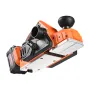 Cordless Handheld Planer, 82 mm Cut Width, 15000 RPM Electric Hand Wood Planer with 4 Ah 18V Lithium Battery, Brushless Motor, A