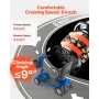 4-Wheel Folding Mobility Scooter for Adults & Seniors, Electric Mobility Scooter with 25KM Long Range, All Terrain Travel Wheelc
