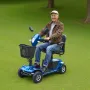 4-Wheel Folding Mobility Scooter for Adults & Seniors, Electric Mobility Scooter with 25KM Long Range, All Terrain Travel Wheelc