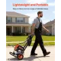 Stand Airless Paint Sprayer, 900W, 3300PSI High Pressure Airless Sprayer with Cart, Cleaning Brush, Hose, Extension Rod, Nozzles