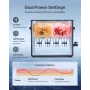 VEVOR 10L Ultrasonic Cleaner, Professionel Ultrasonic Cleaner Machine med Knop Control, Rustfri Stål Rensemaskine med B