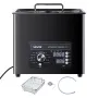VEVOR 10L Ultrasonic Cleaner, Professionel Ultrasonic Cleaner Machine med Knop Control, Rustfri Stål Rensemaskine med B
