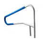 Pool Rail, 137.1 x 81.3 cm Pool Handrail, 100kg Load Capacity Heavy Duty 304 Stainless Steel Swimming Handrail, Detachable Nonsl