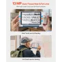 VEVOR Portable Digital Magnifier, 203mm Touchscreen Electronic Video Magnifier for Low Version, 2X - 20X Electronic Reading Aid 