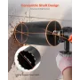 Core Drill Bit, 203 mm Diameter, 356 mm Drilling Depth, 1-1/4 in-7 Internal Thread, High-Precision Welding Technology, Wet Diamo