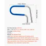 Pool Rail, 78,8 x 55,8 cm Pool Håndliste, 100 kg