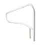 Pool Rail, 137.1 x 81.3 cm Pool Handrail, 100kg Load Capacity Heavy Duty Stainless Steel Swimming Handrail, Seamless Welding, Re
