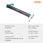 Manual Tile Cutter, 1200mm, Porcelain Ceramic Tile Cutter with Tungsten Carbide Cutting Wheel, Infrared Positioning, Anti-Skid F
