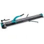 Manual Tile Cutter, 1200mm, Porcelain Ceramic Tile Cutter with Tungsten Carbide Cutting Wheel, Infrared Positioning, Anti-Skid F