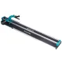 Manual Tile Cutter, 1200mm, Porcelain Ceramic Tile Cutter with Tungsten Carbide Cutting Wheel, Infrared Positioning, Anti-Skid F