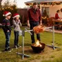 Rotisserie Grill, AC220-240V 8 Level Height Electric Rotisserie Grill Kit, BBQ Grills Rotisseries Kit with 60 kg Load Capacity, 