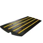 Kantsten rampe, 2,6 "stigning gummi indkørsel ramper, tung