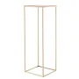 VEVOR Wedding Flower Stand, 10PCS 80cm Column Flower Stand, Floral Stands with Metal Laminate, Gold Rectangular Floral Display R