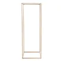VEVOR bryllup blomsterstativ, 10 STK 80 cm søjle blomsterstativ, blomsterstativ med metallaminat, guld rektangulær