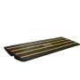 Kantsten rampe, 2,6 "stigning gummi indkørsel ramper, tung