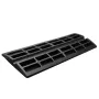 Curb Ramp, 2.6" Rise Rubber Driveway Ramps, Heavy Duty 33069 lbs Weight Capacity Threshold Ramp, Curbside Bridge Ramps for Loadi