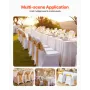 Stretch Spandex Folding Chair Covers, Universal Fitted Chair Cover, Removable Washable Protective Slipcovers, for Wedding, Holid