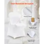 Stretch Spandex Folding Chair Covers, Universal Fitted Chair Cover, Removable Washable Protective Slipcovers, for Wedding, Holid