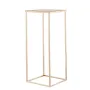VEVOR Wedding Flower Stand, 10PCS 60cm Column Flower Stand, Floral Stands with Metal Laminate, Gold Rectangular Floral Display R