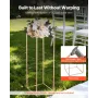 Wedding Flower Stand, 10PCS 80cm Column Flower Stand, Floral Stands with Hidden Screw, Rectangular Cubic Floral Display Rack for