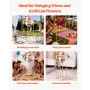 VEVOR Wedding Flower Stand, 10PCS 80cm Column Flower Stand, Floral Stands with Hidden Screw, Rectangular Cubic Floral Display Ra