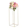 Wedding Flower Stand, 10PCS 80cm Column Flower Stand, Floral Stands with Hidden Screw, Rectangular Cubic Floral Display Rack for