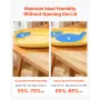 24 ægkuvøse, automatisk ægdrejer med LED-lys, temperatur- og