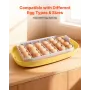 24 Egg Incubator, Automatic Egg Turner with LED Candler, Temperature & Humidity Control, 360° View Clear Window, Auto Water Refi
