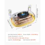VEVOR 24 Egg Incubator, Automatic Egg Turner with LED Candler, Temperature & Humidity Control, 360° View Clear Window, Auto Wate