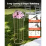 Wedding Flower Stand, 10PCS 80cm Column Flower Stand, Floral Stands with Acrylic Laminate, Hexagonal Cubic Floral Display Rack f