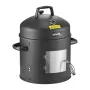 Charcoal Smoker, 406mm Vertical Charcoal BBQ Grill, Coated Steel Barbecue Smoker with 2 Grilling Grates, Thermometer, Air Vents 