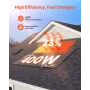 2 STK 400 W monokrystallinske solpaneler, 23 % højeffektiv mono