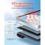 2 STK 400 W monokrystallinske solpaneler, 23 % højeffektiv mono