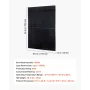2PCS 400W Monocrystalline Solar Panels, 23% High-Efficiency Mono PV Module with Stable MC4 Output & Aluminum Frame, IP65 Waterpr