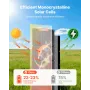150W foldbart monokrystallinsk solpanel, 23 % effektivitet