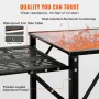 Camping køkkenbord, foldbar kogestation i ét stykke med en