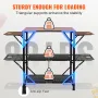 Camping køkkenbord, foldbar kogestation i ét stykke med en