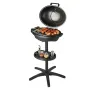 Electric Grill 2400W, 2-in-1 Standing & Tabletop Electric BBQ Grill for Indoors Outdoors - with 50°C-350°C Adjustable Temperatur