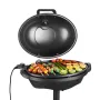 elektrisk grill 2400W, 2-i-1 stående & bordplade elektrisk BBQ