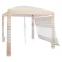 Beach Cabana, 2,4 x 2,4 m strandhytte med sidevæg, UPF 50+