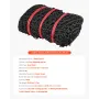 VEVOR Round Bale Hay Net, 1.5 x 1.5 x 1.5 m, 38.1 x 38.1 mm Holes, PE Material, Knotless Design, with Zip Ties, Needle Shuttle, 