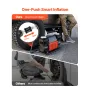 Dual-Cylinder Heavy Duty Air Compressor, 300 L/min Portable Tire Inflator, 12V 150PSI Offroad Air Pump with Digital Pressure Gau
