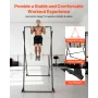 VEVOR Yoga Stand Stel, Max 200 kg Load Swing Stand, trekantet struktur Yoga Aerial Rig, Aerial Silk Stands med EVA skum, 4-L