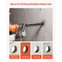 Core Drill Bit, 63.5 mm Diameter, 356 mm Drilling Depth, 1-1/4 in-7 Internal Thread, High-Precision Welding Technology, Wet Diam