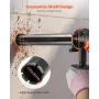 Core Drill Bit, 63.5 mm Diameter, 356 mm Drilling Depth, 1-1/4 in-7 Internal Thread, High-Precision Welding Technology, Wet Diam