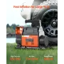 12V Heavy Duty luftkompressor, Auto-Stop bærbar dækpumpe med