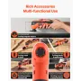 Cordless Oscillating Tool, 12V Multitool Oscillating Saw Tool with 6 Variable Speeds 6000 - 17500 OPM, 3.2° Oscillating Angle, 2