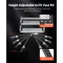RV Step Stabilizer, Height Adjustable Step Stabilizer Kit, Camper Stair Stabilizers with Powder Coated Steel for 5th Wheels, Tra