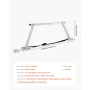 Universal RV Stabilizer, RV Bumper Stabilizer for Trailers, Campers, Fifth Wheel, Compact Foldable Design for Easy Storage, Adju